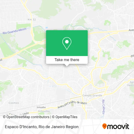 Espaco D'Incanto map