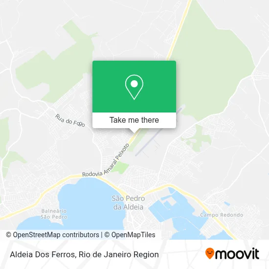 Aldeia Dos Ferros map