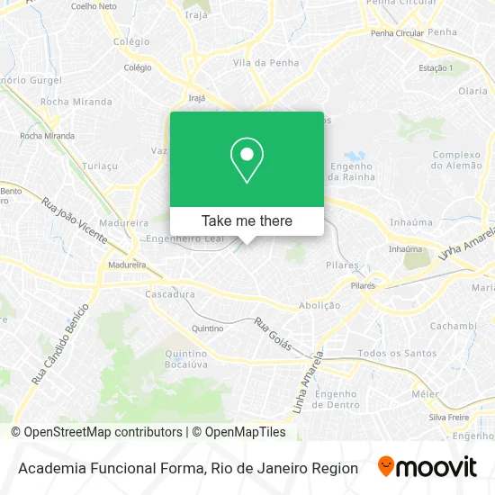 Academia Funcional Forma map