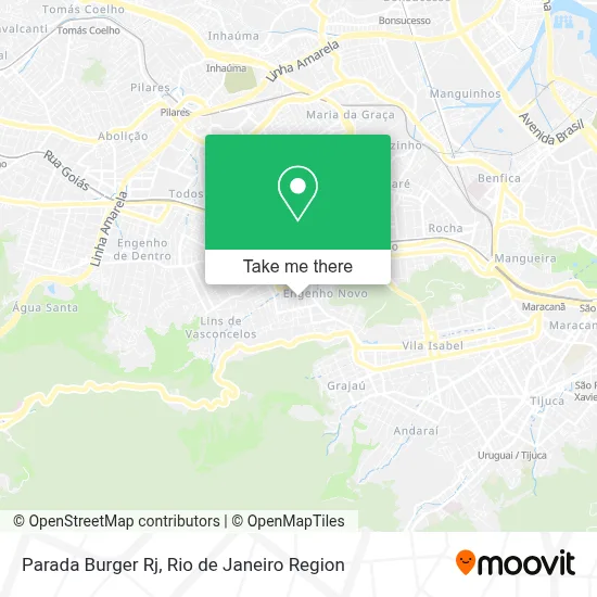 Parada Burger Rj map