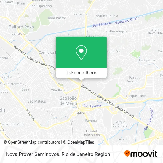 Nova Prover Seminovos map