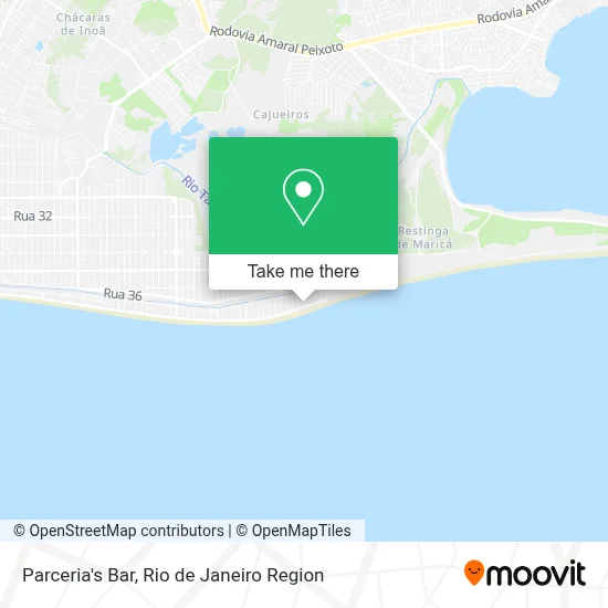 Parceria's Bar map