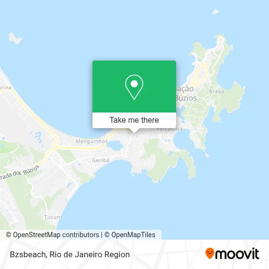 Bzsbeach map