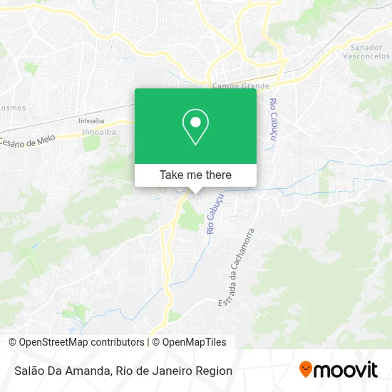 Salão Da Amanda map