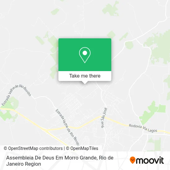 Assembleia De Deus Em Morro Grande map
