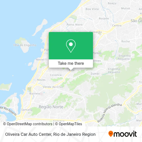 Oliveira Car Auto Center map