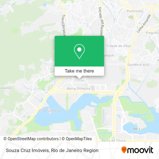 Souza Cruz Imóveis map