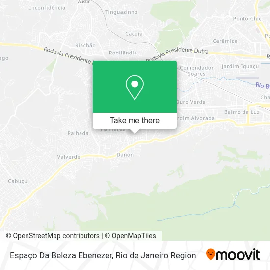 Espaço Da Beleza Ebenezer map