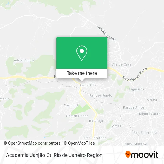 Academia Janjão Ct map