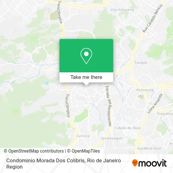Condominio Morada Dos Colibris map