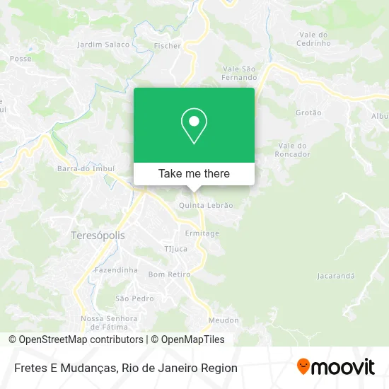 Fretes E Mudanças map