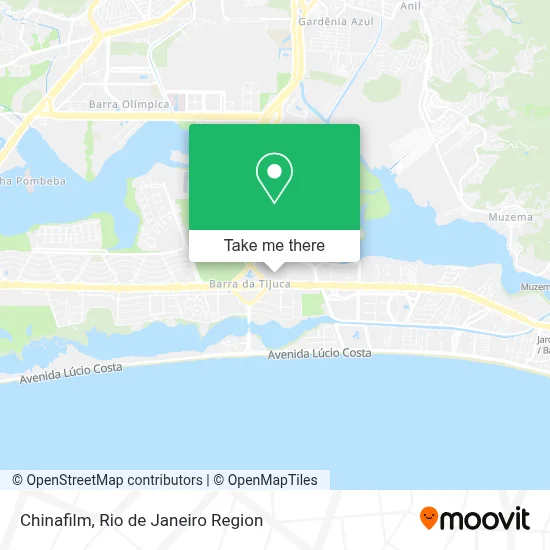 Chinafilm map