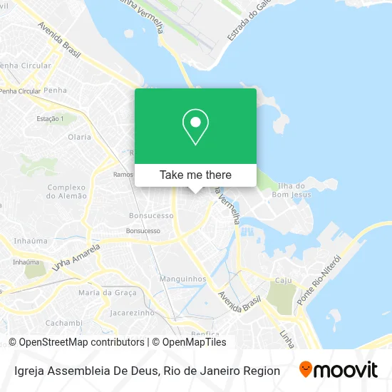 Igreja Assembleia De Deus map