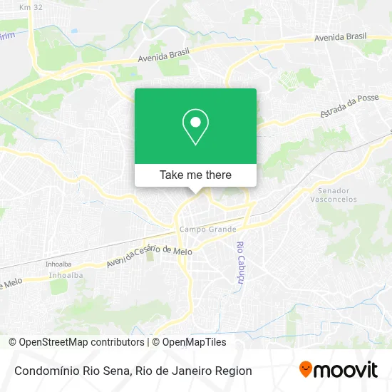 Condomínio Rio Sena map