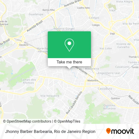 Jhonny Barber Barbearia map