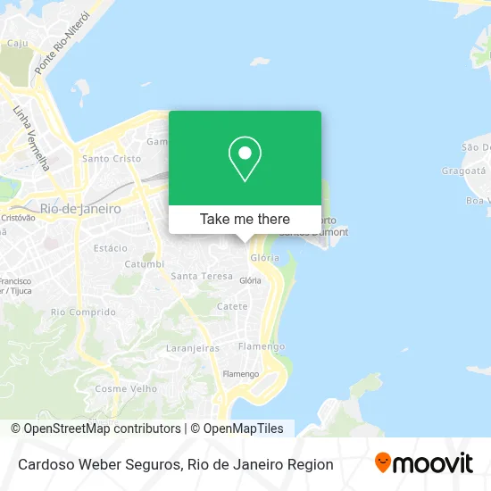 Cardoso Weber Seguros map