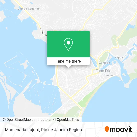 Marcenaria Itajurú map