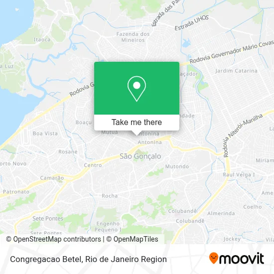Congregacao Betel map