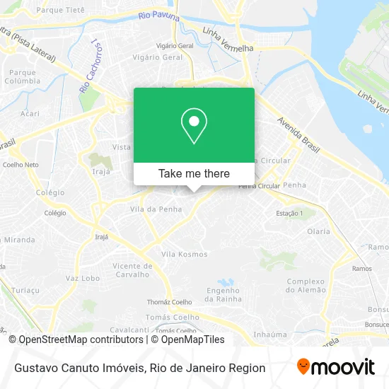Gustavo Canuto Imóveis map