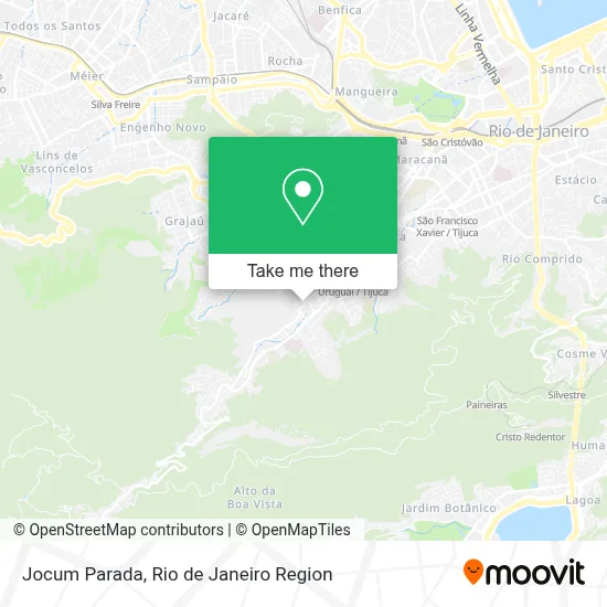 Jocum Parada map