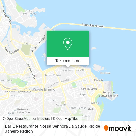 Bar E Restaurante Nossa Senhora Da Saude map