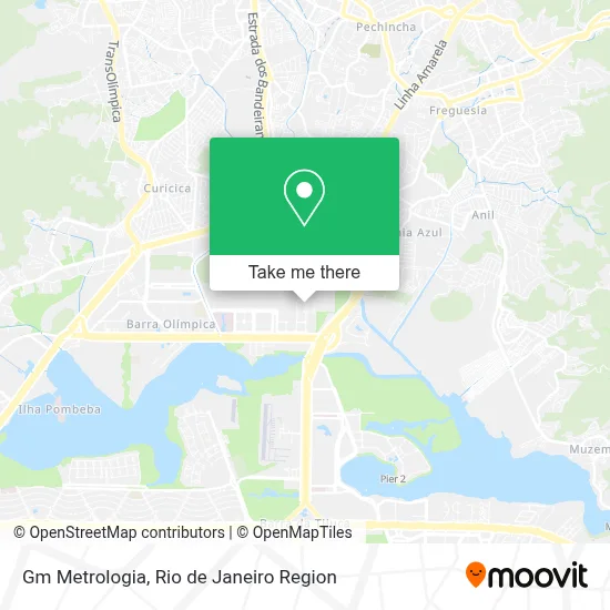 Gm Metrologia map