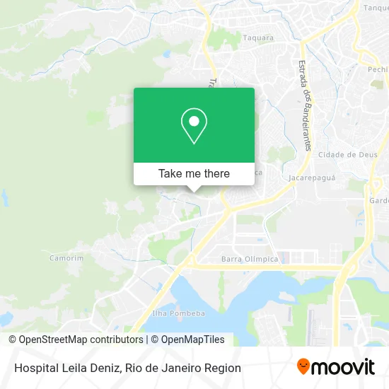 Hospital Leila Deniz map