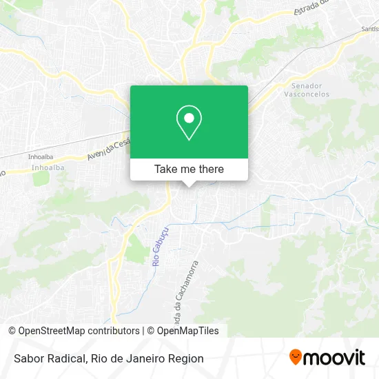Sabor Radical map