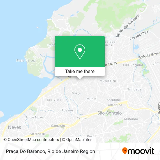 Praça Do Barenco map