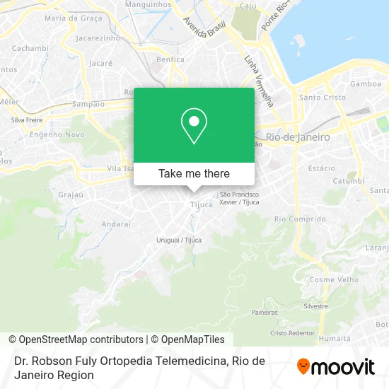 Dr. Robson Fuly Ortopedia Telemedicina map