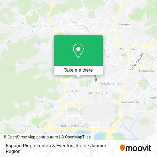 Espaço  Pingo Festas & Eventos map
