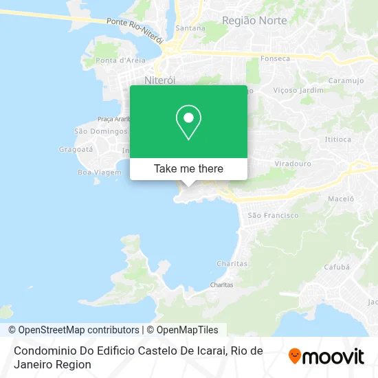 Condominio Do Edificio Castelo De Icarai map