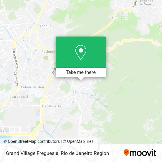 Grand Village Freguesia map