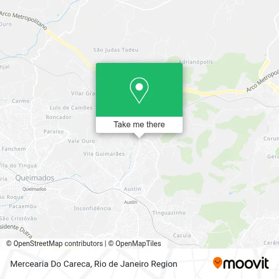 Mercearia Do Careca map