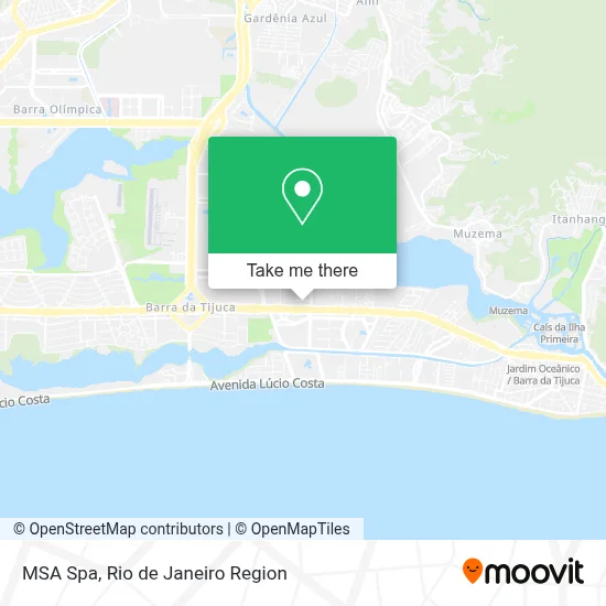 Msa Spa map