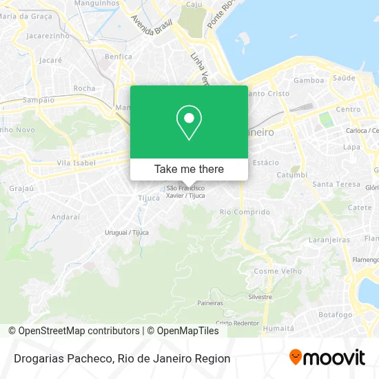 Drogarias Pacheco map
