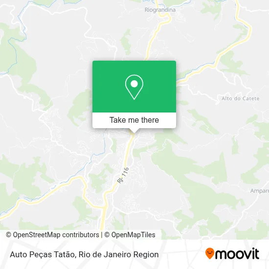 Auto Peças Tatão map