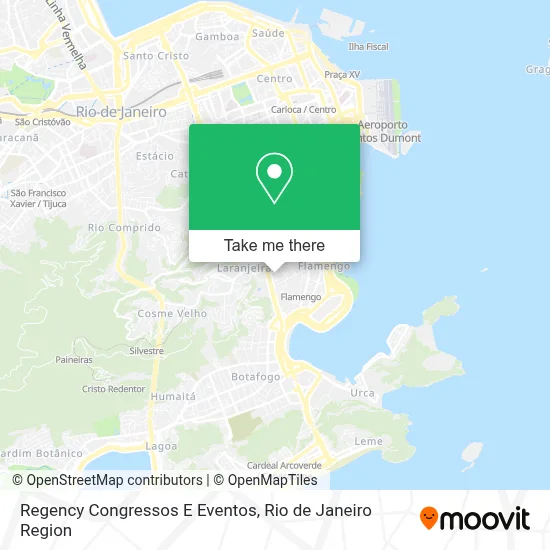 Regency Congressos E Eventos map
