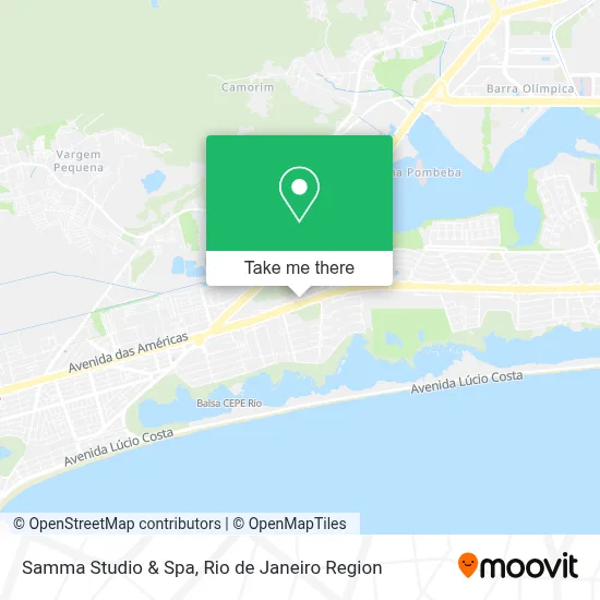 Samma Studio & Spa map