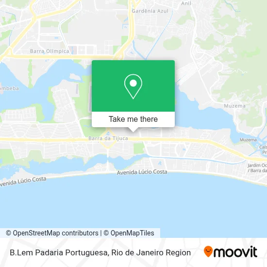B.Lem Padaria Portuguesa map