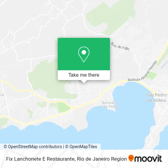 Fix Lanchonete E Restaurante map