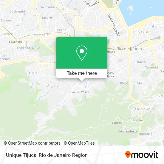 Unique Tijuca map