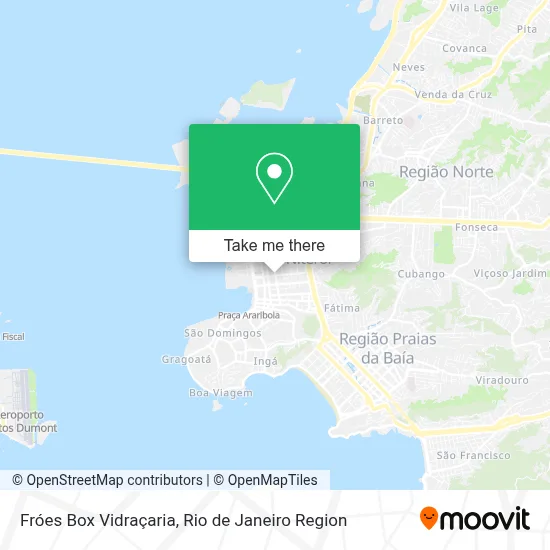 Fróes Box Vidraçaria map