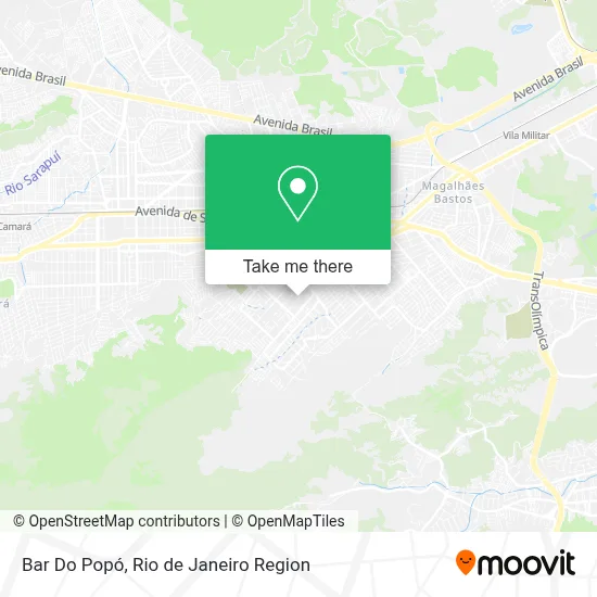 Bar Do Popó map