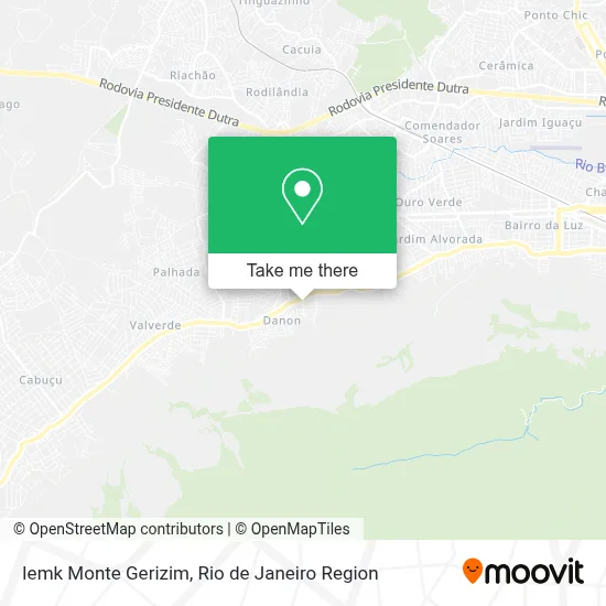 Iemk Monte Gerizim map