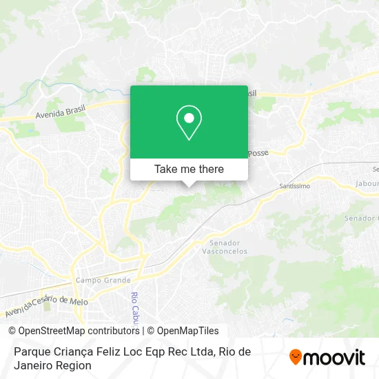 Parque Criança Feliz Loc Eqp Rec Ltda map