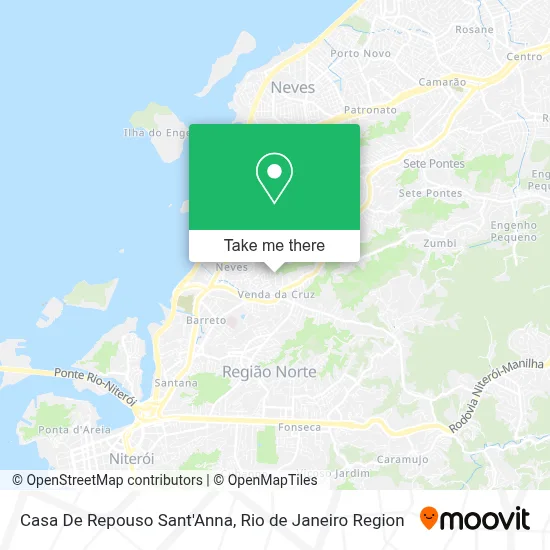 Casa De Repouso Sant'Anna map