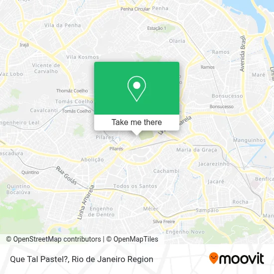 Que Tal Pastel? map