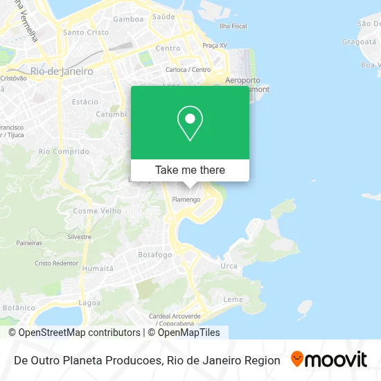 De Outro Planeta Producoes map