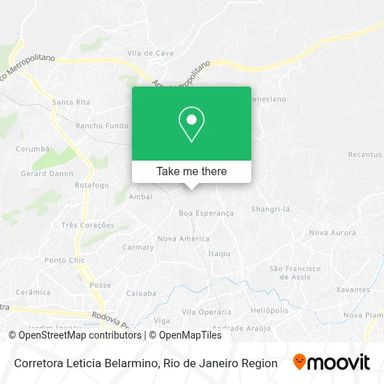 Corretora Leticia Belarmino map